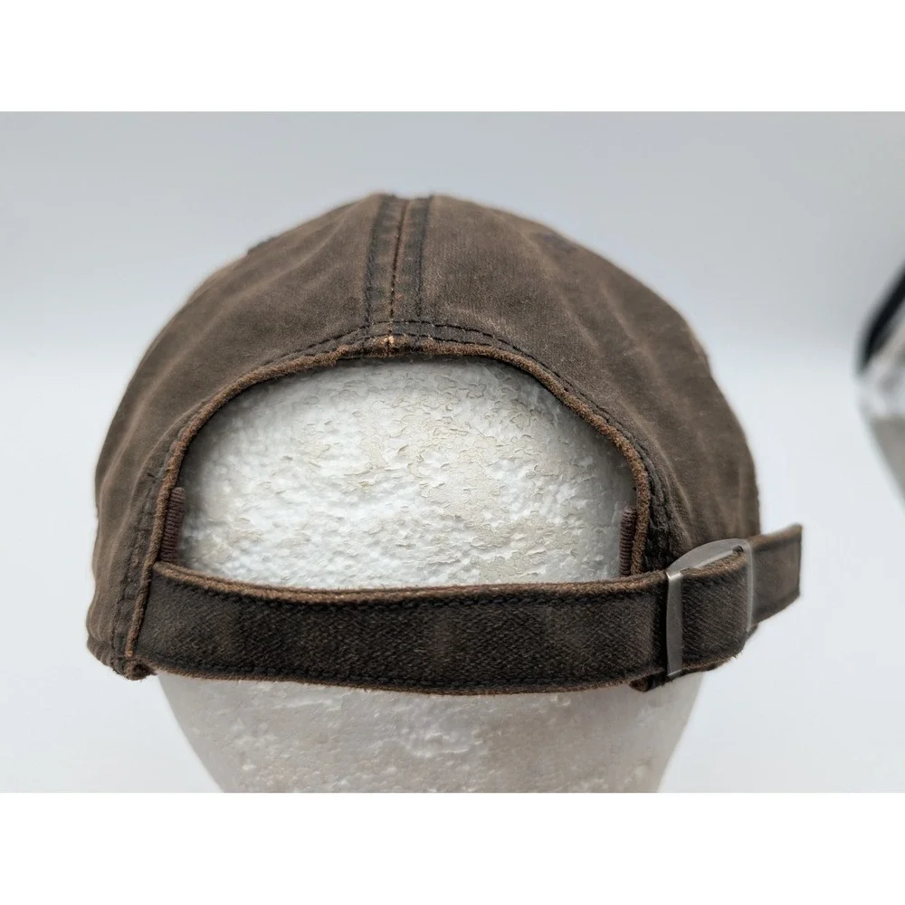 TCU Horned Frogs 47 Twins Brown Distressed Adjustable Baseball Hat OSFA